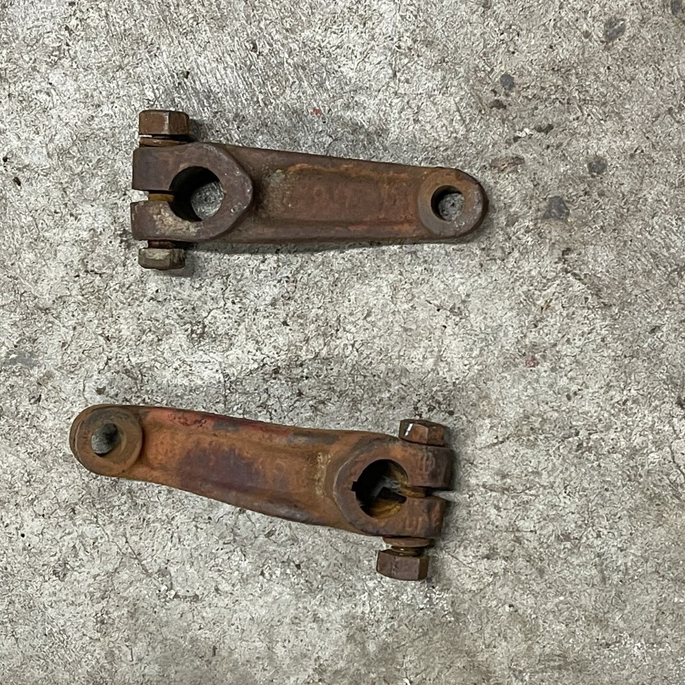 Farmall H IH Tractor left & Right brake band control pivot brackets