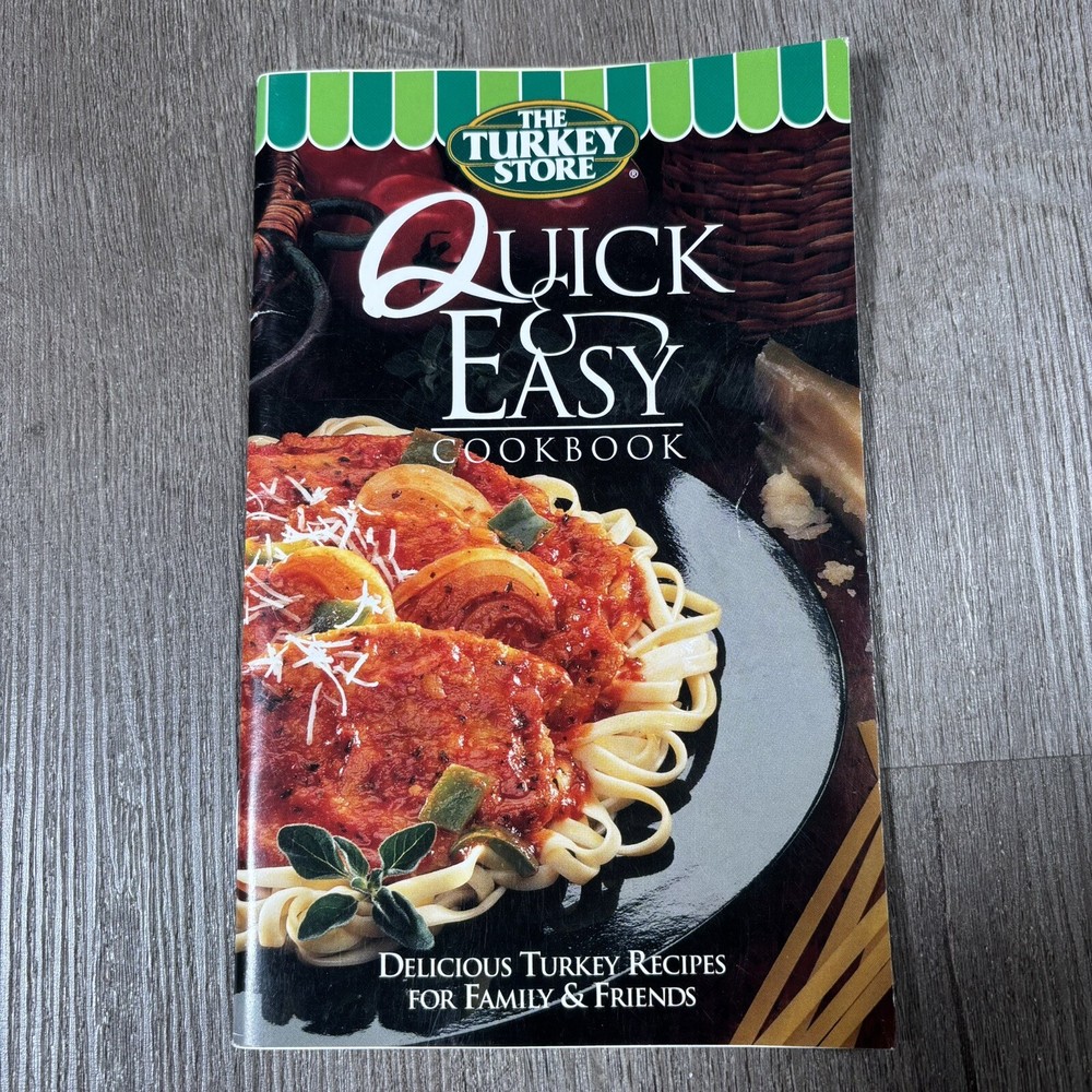 the turkey store quick & easy cookbook And Recipes Booklet Vintage Thanksgiving