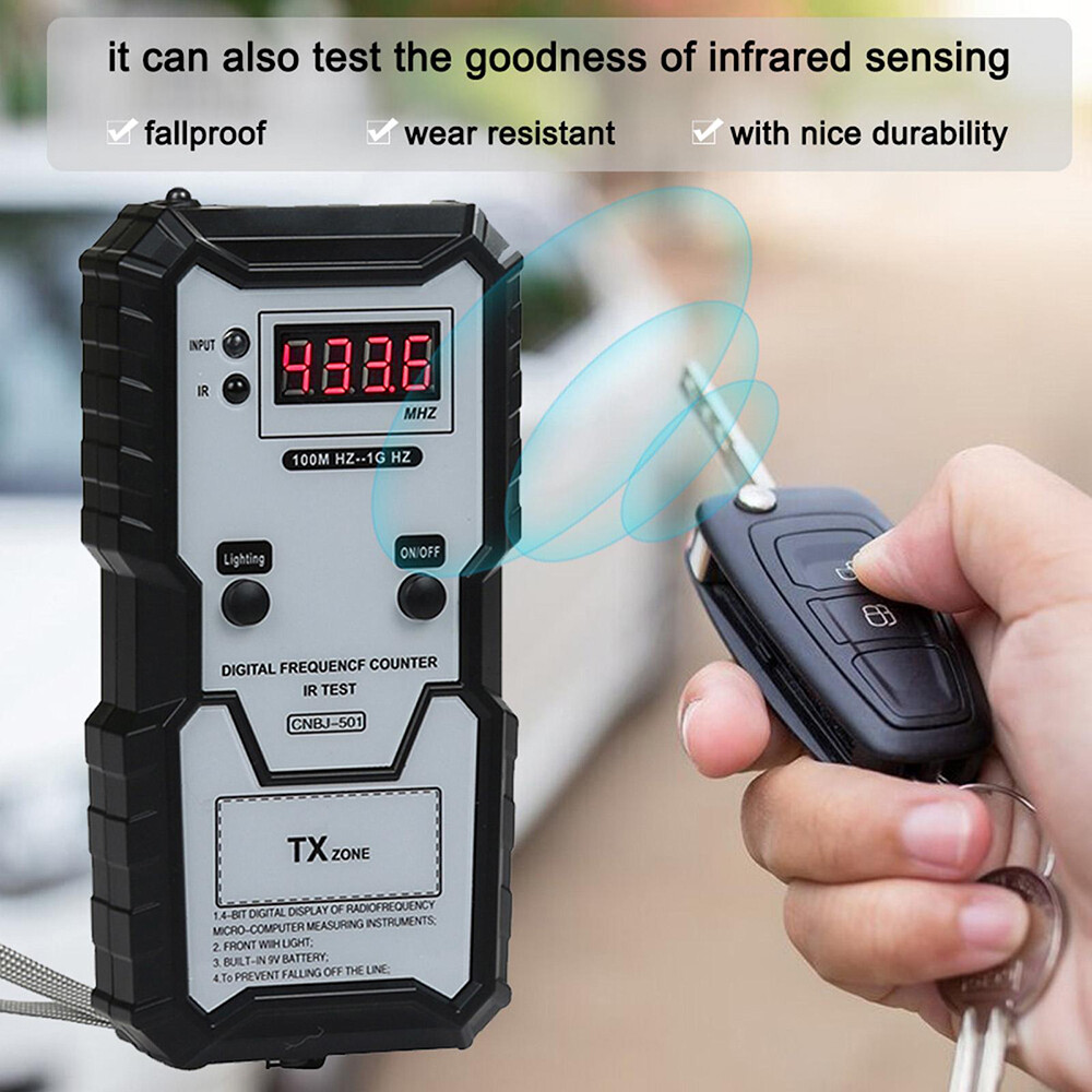 Car Remote Control Infrared Frequency Tester Tool Portable Wireless