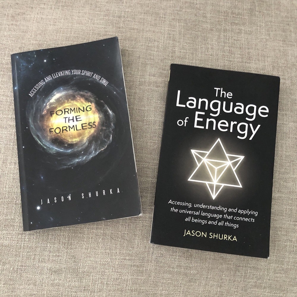 Jason Shurka Books Lot Forming the Formless The Language of Energy Metaphysical