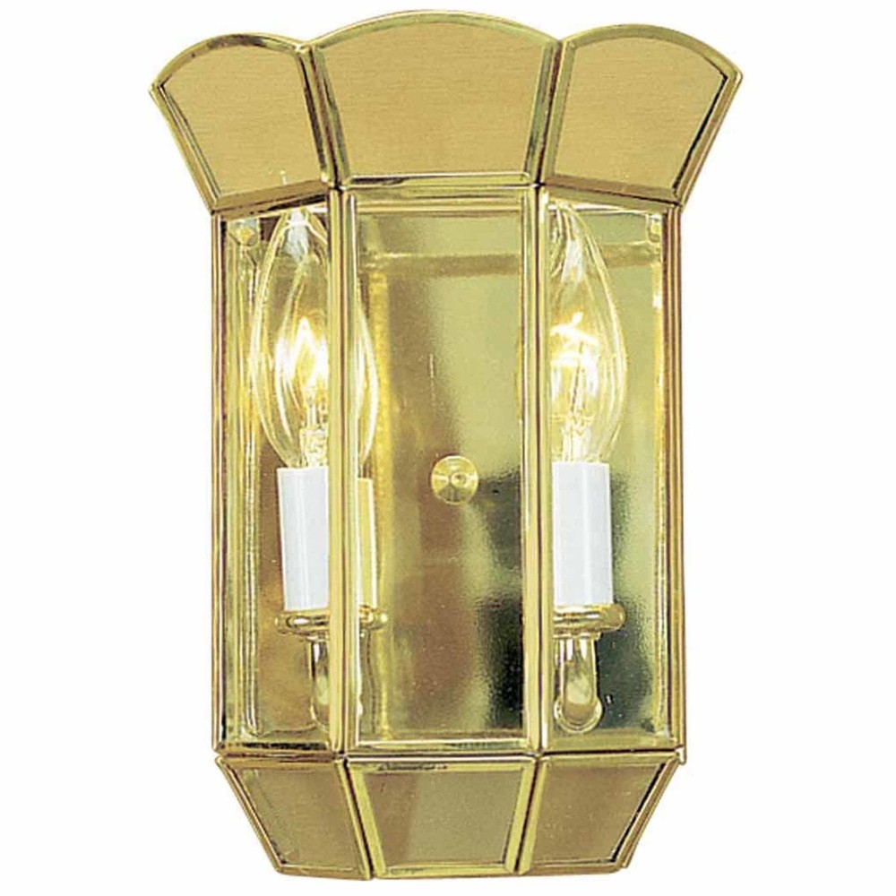 Volume Lighting V5012 Brass 2-Light 9