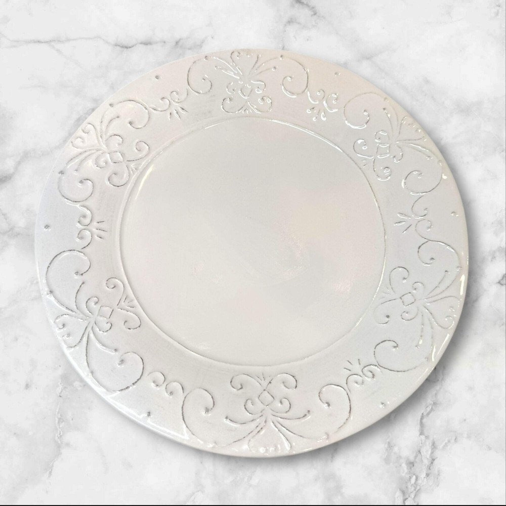 Sweet Ceramics Italy Plates | Set of 4 | Chip Flaws | Great Condition Overall