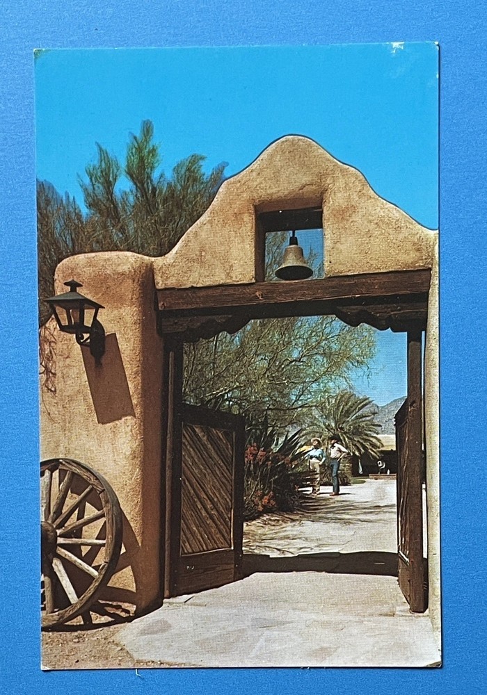 Tucson Arizona AZ Hacienda Del Sol Ranch Resort Vintage Postcard