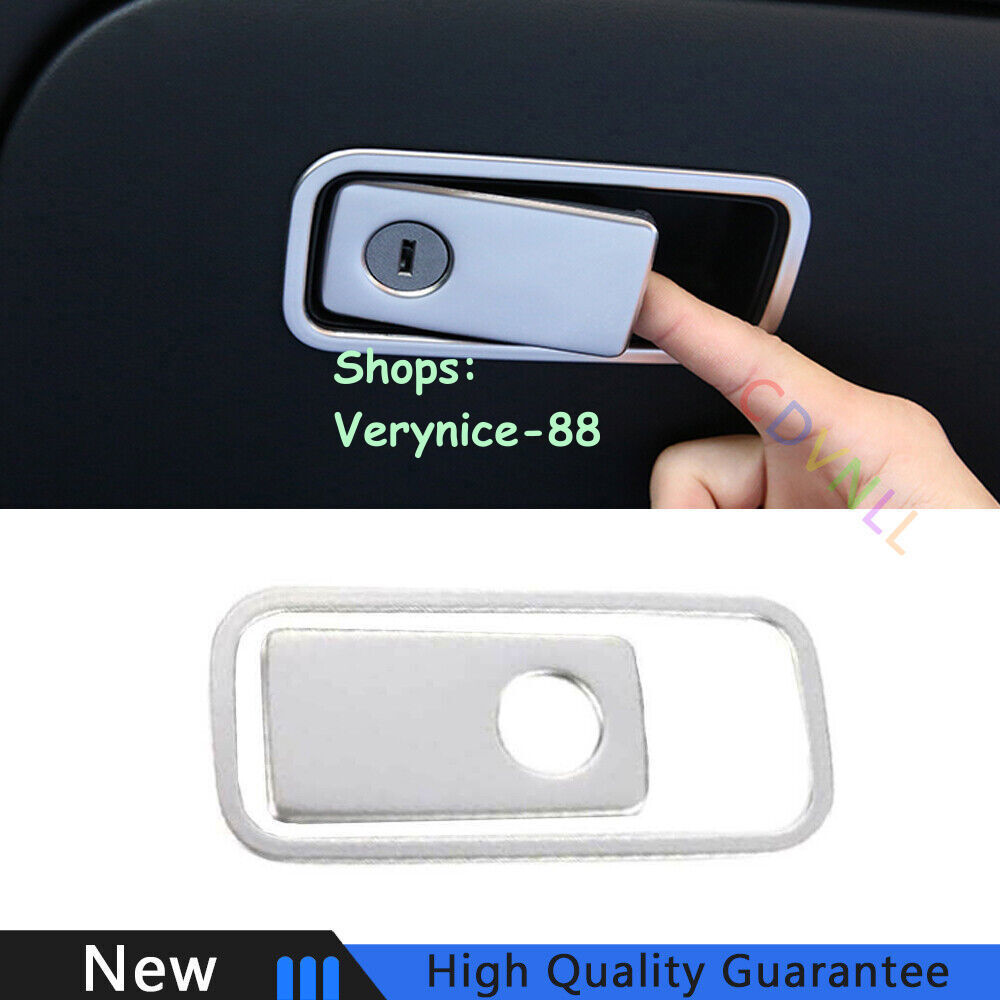 For Infiniti QX50 18-2022 Silver Titanium Co-Pilot Storage Box Handle Bowl Trim