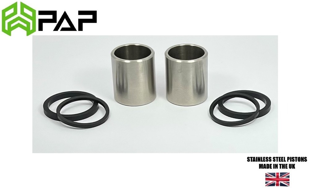 Honda NSR50S L 1990 Front Brake Caliper stainless steel Piston Seal set