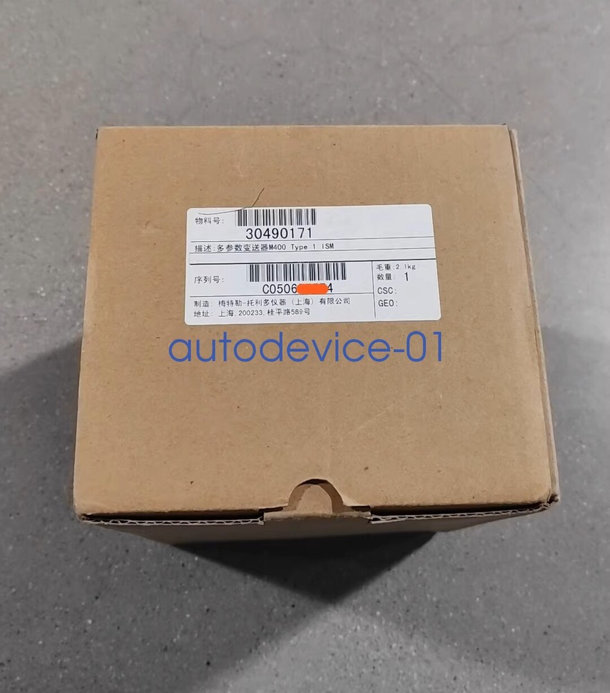 New Mettler Toledo M400 TYPE 1 ISM Single Channel 30490171 Expedited Shipping