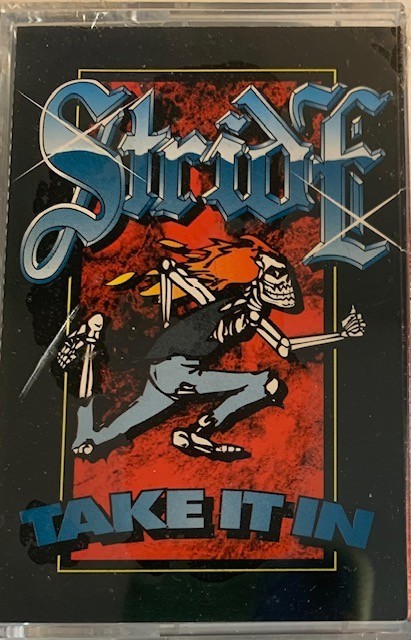 Stride-Take It In, Metal Hardrock, Rare Texas Orig Self Release Cass, Sealed !!