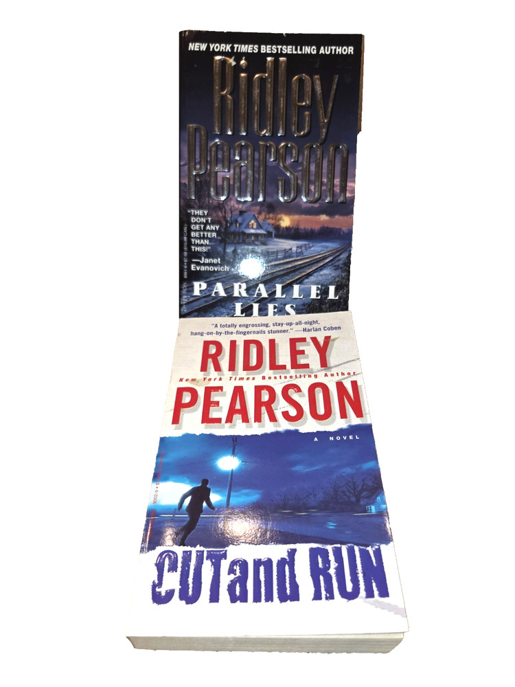 Ridley Pearson Bundle (Pocketbooks) 2 Different Pocketbooks, see inside