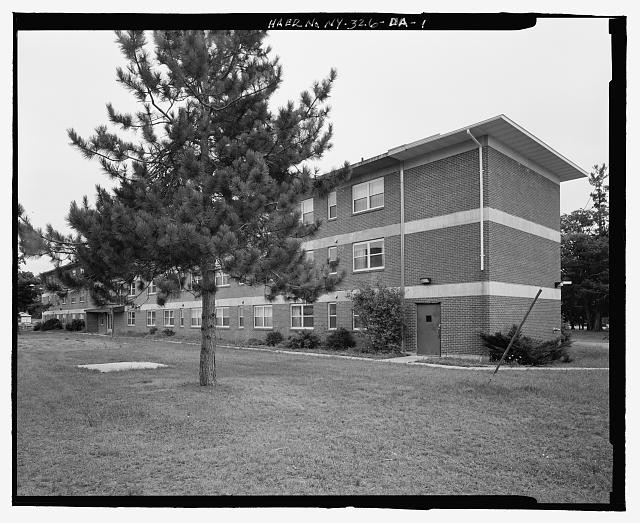 Building. - West View Elevations Of South Northeast (Side) (Front) To And