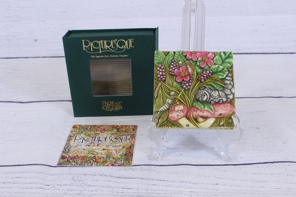 Harmony Kingdom Byron Secret Garden Cat Pillow Figurine Collectible Tile