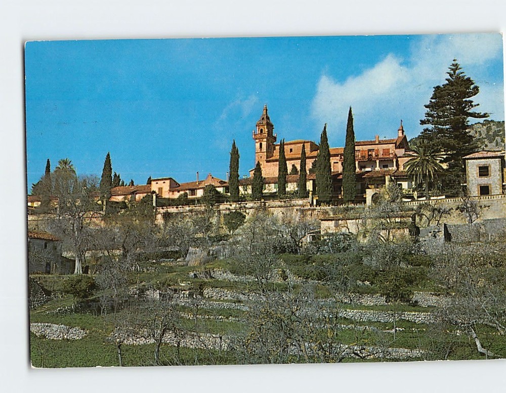 Postcard La Cartuja Valldemosa Mallorca Spain