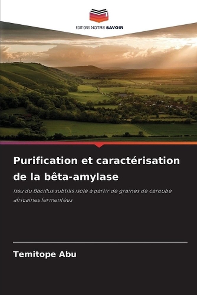 Purification et caractrisation de la bta-amylase by Temitope Abu (French) Paperb