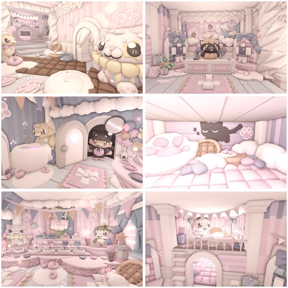 🍡🐈 Kitty Cat Cute Pastel Aesthetic Grinding House Home Adopt Me 🐈🍡