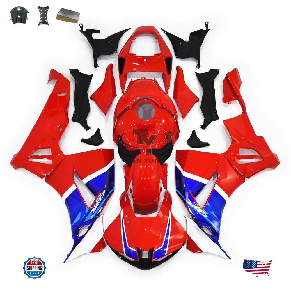 Red Blue Fairing Kit For Honda CBR600RR 2024-2025 ABS Injection Bodywork F5