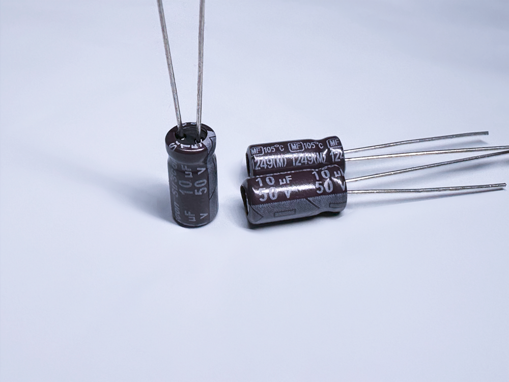 25PCS 10uF 50V 5x11mm Aluminum Electrolytic Radial Capacitor MF Suscon
