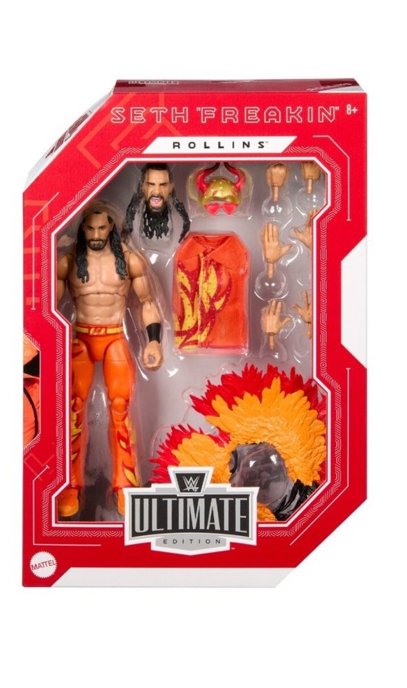 Seth Rollins WWE Ultimate Edition Fan Takeover Exclusive Wrestling Figure Mattel
