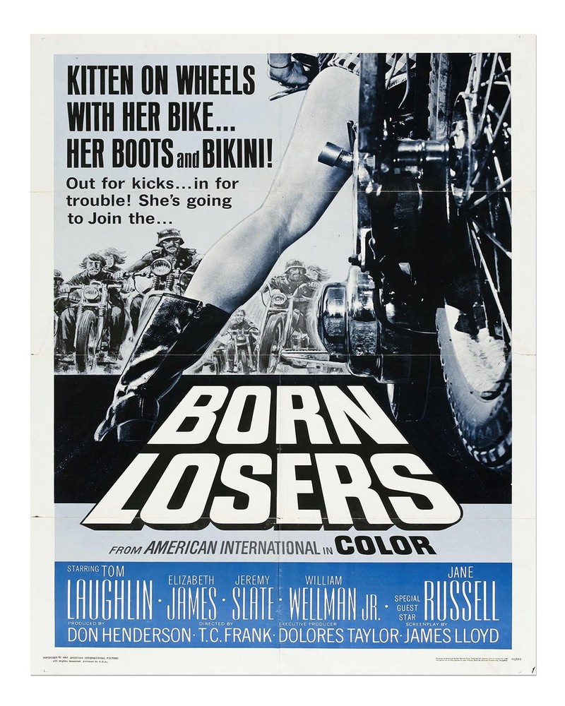 Retro Vintage Movie Poster Wall Art � Bold Biker Aesthetic Home Decor