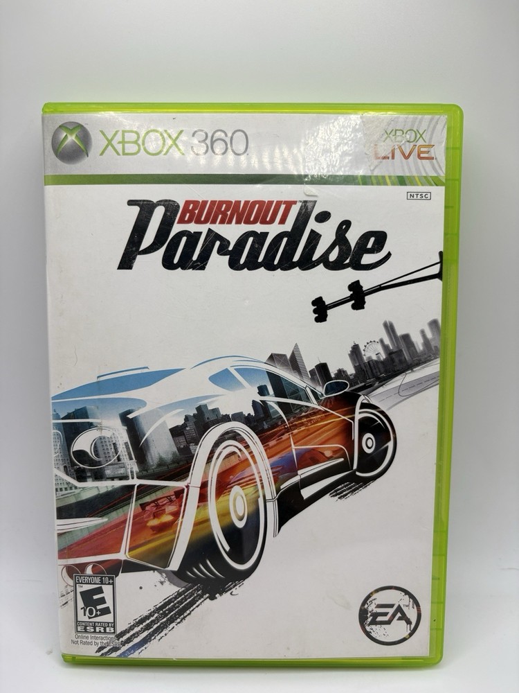 Burnout: Paradise (Xbox 360, 2008) CIB Complete