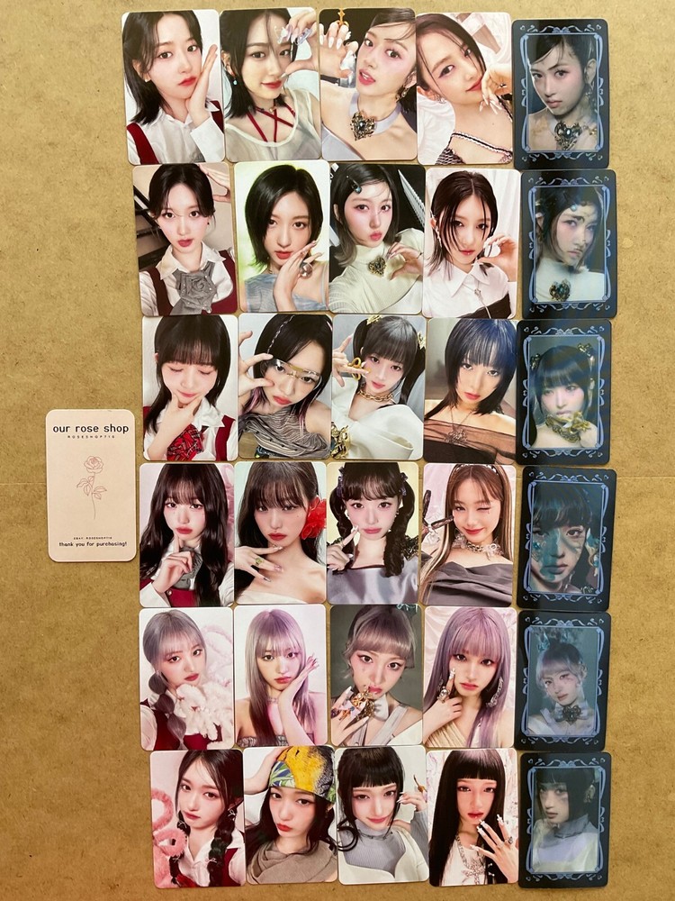 IVE I've Switch 2nd EP Album Official Photocard: Heart Card, Postcard, PC, Lenti