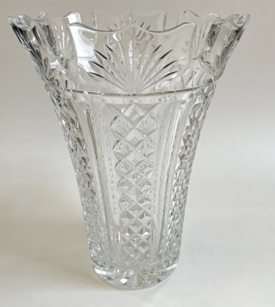 Waterford Crystal Kings of Ireland Flared Vase 10