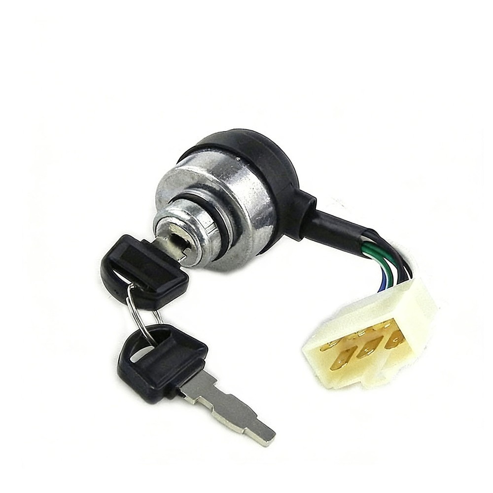 Ignition Switch Key For H15R Mini Excavator Ignition Switch Accessorie（6pins）