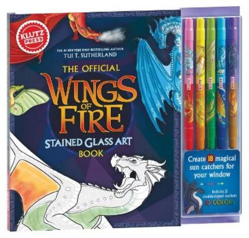 Editors of Klutz Wings of Fire Stained Glass Art Book (Mixed Media Product)Another great item from Rarewaves USA | Free delivery!