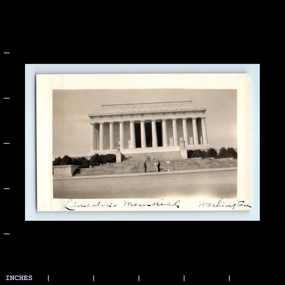 Old Vintage Photo LINCOLN MEMORIAL WASHINGTON DC
