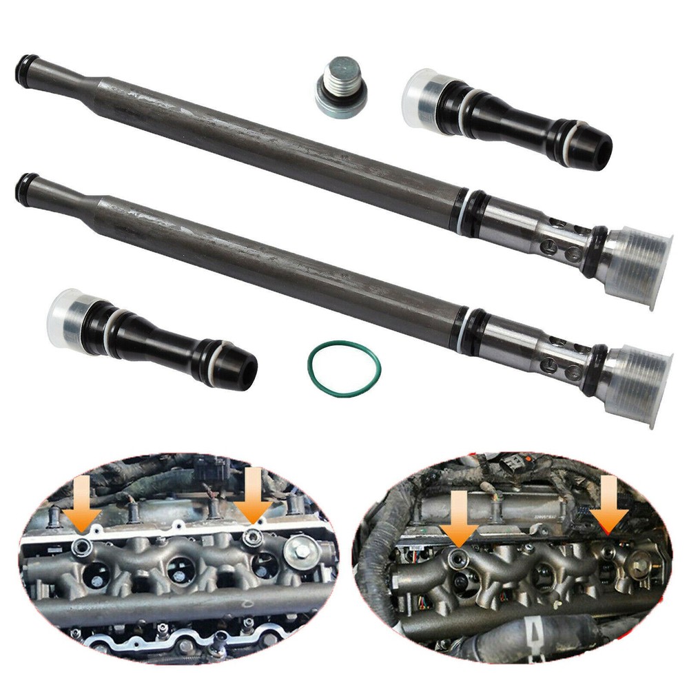 6E7Z9A332A Oil Fuel Updated Stand Pipe Dummy Plug Kit for Ford F250 6.0L Diesel