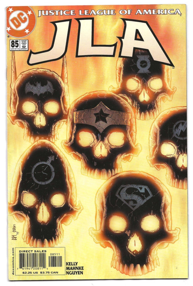 DC Comics JLA #85 first printing cover A
