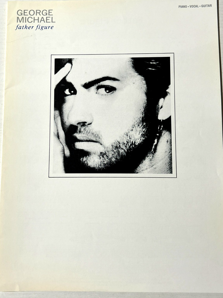 george michael father figure vintage sheet music piano guitar