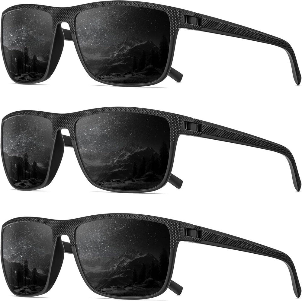 Polarized Sunglasses Men, Mens Sunglasses Polarized UV Protection Lightweight Su