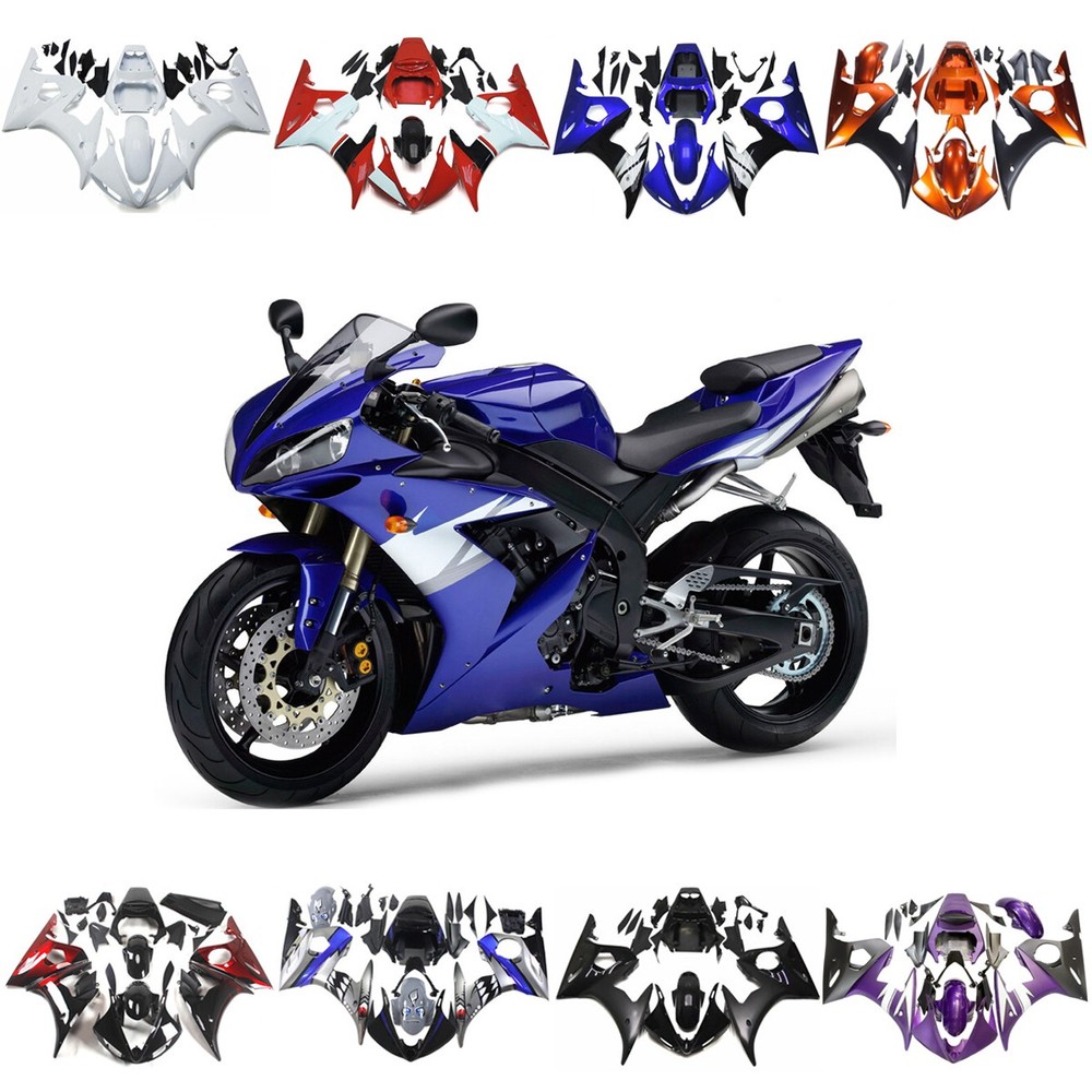 ABS Plastic Bodywork For Yamaha YZF R6 2003 2004 2005 R6S 2006-2009 Fairing Kit