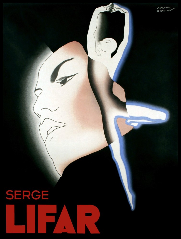 Decorative POSTER.Home room Interior art design.Serge Lifar.Dance Ballet.7103