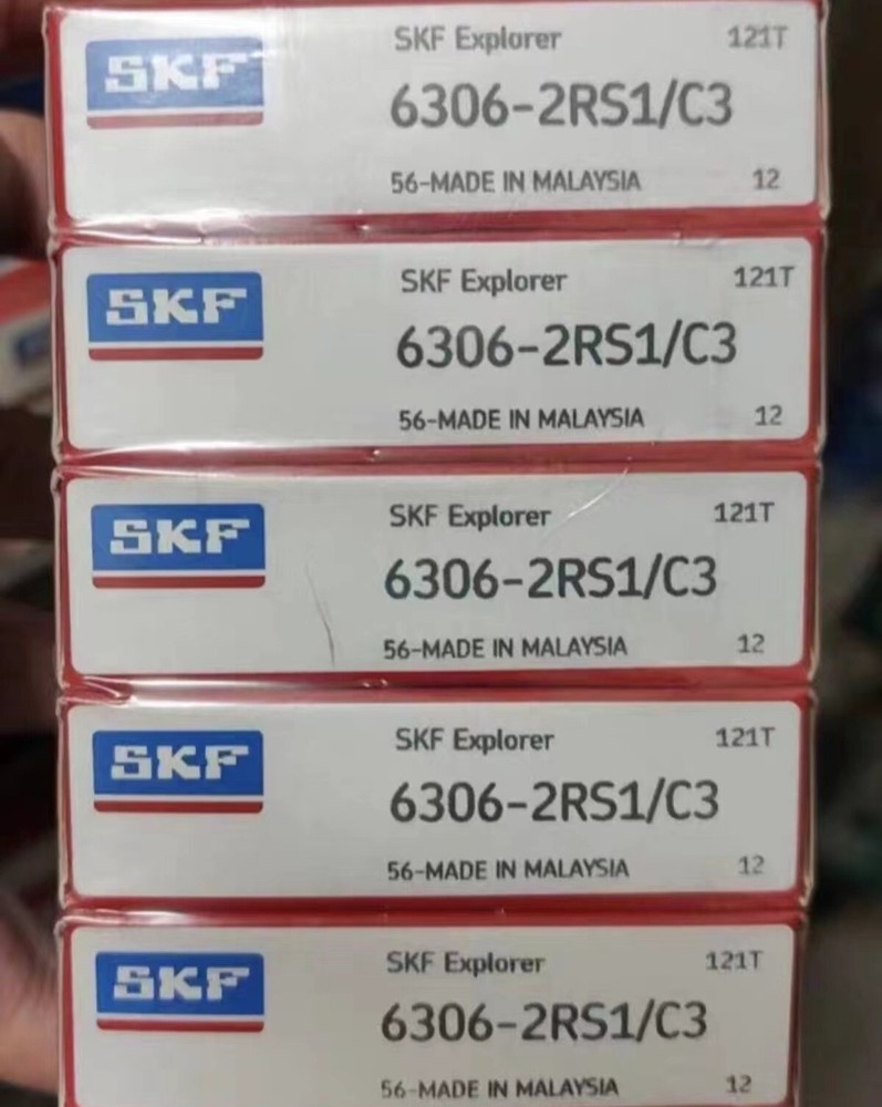 NEW SKF 6306-2RS1/C3 Deep Groove Ball Bearing 1PCS #PA