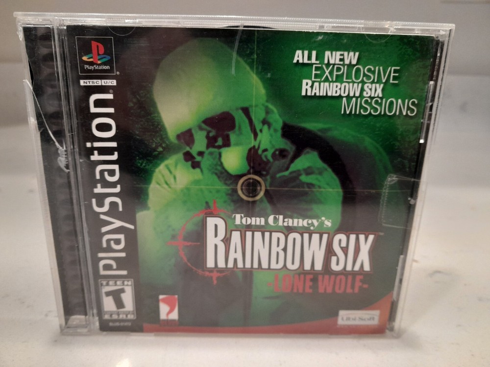 Tom Clancy's Rainbow Six: Lone Wolf (Sony PlayStation 1, 2002)Complete Excellent