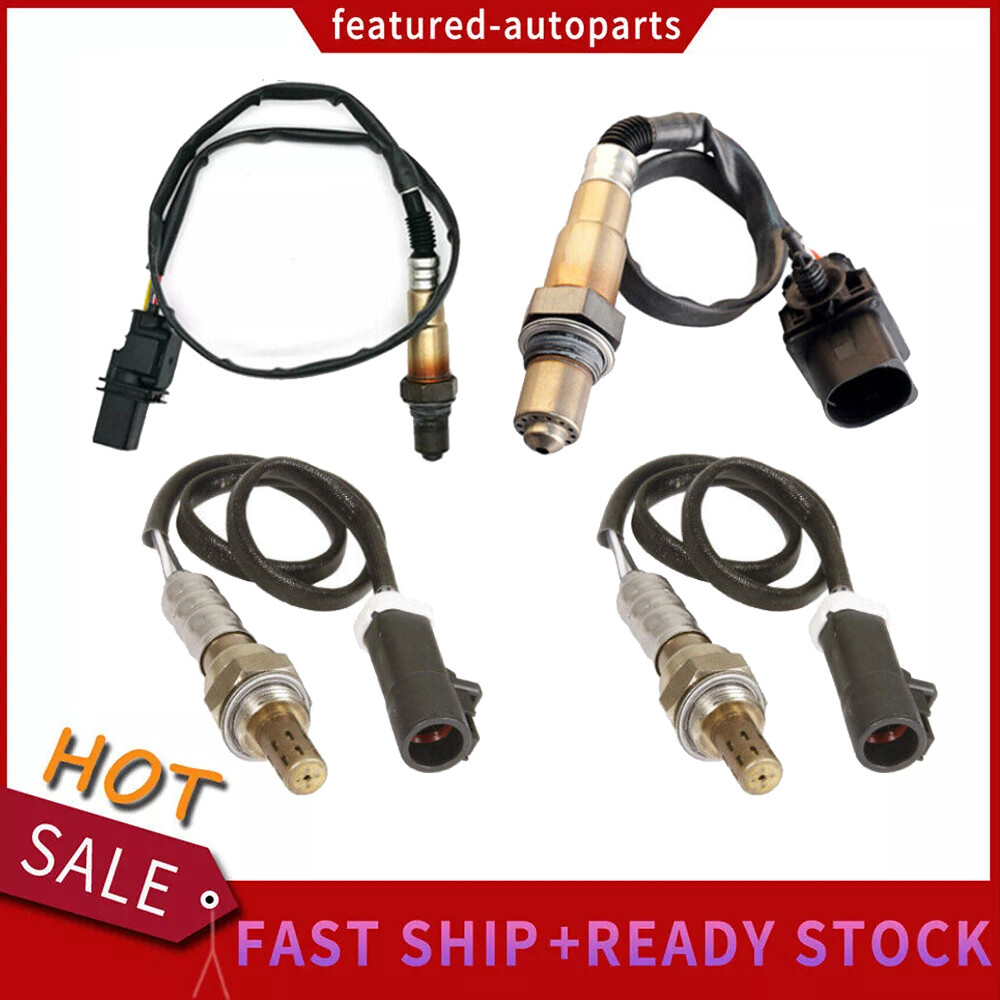 Set of 4 Oxygen Sensors For Ford F-150 2009 2010 4.6L V8 5.4L V8 2010 6.2L V8 US
