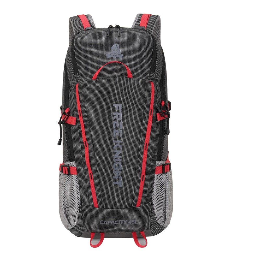 Bseash 45L Waterproof Hiking Camping Backpack with Rain Cover, Outdoor Sport ...