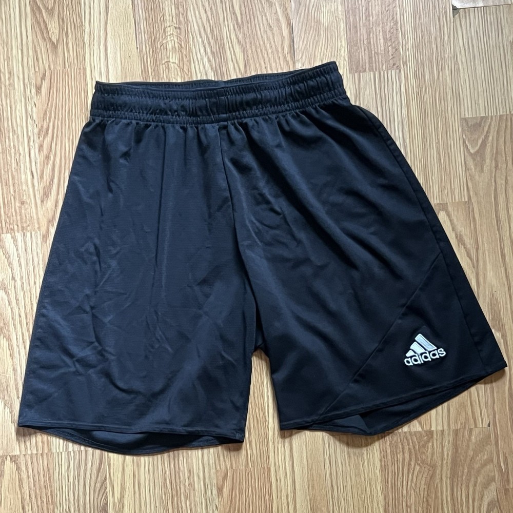 Solid Black Adidas Shorts/trunks ,Athletic Wear