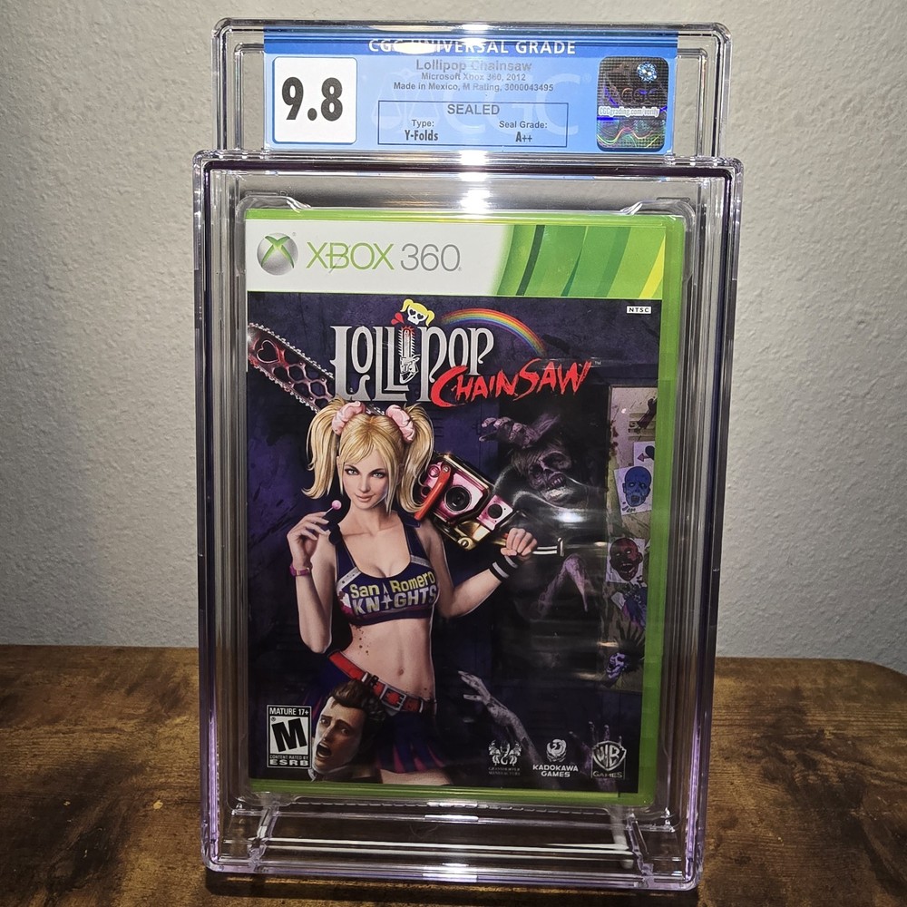 Lollipop Chainsaw (Xbox 360, 2012) - CGC Grade 9.8 A++ - FREE PRIORITY SHIP