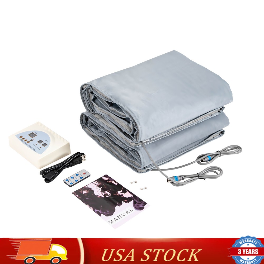 Portable Far Infrared Sauna Blanket for Detox, Relaxation, and Weight Loss