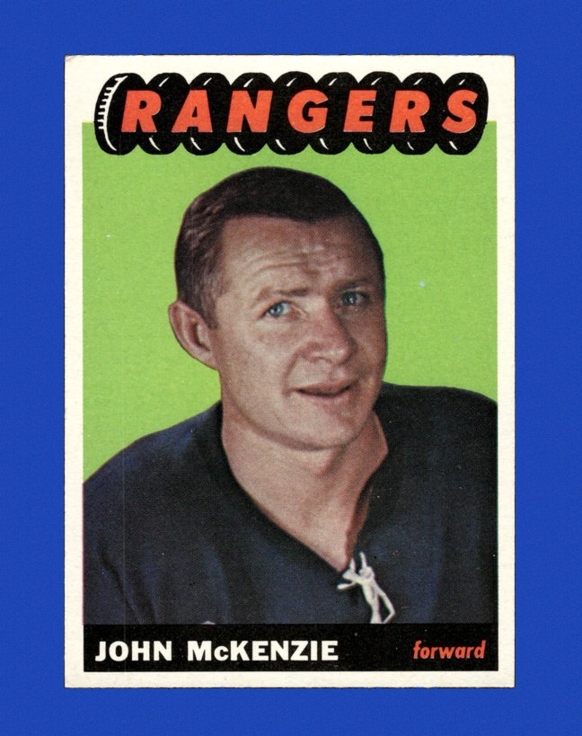 1965-66 Topps Set-Break # 94 John Mckenzie EX-EXMINT *GMCARDS*Consign with Greg Morris Cards
