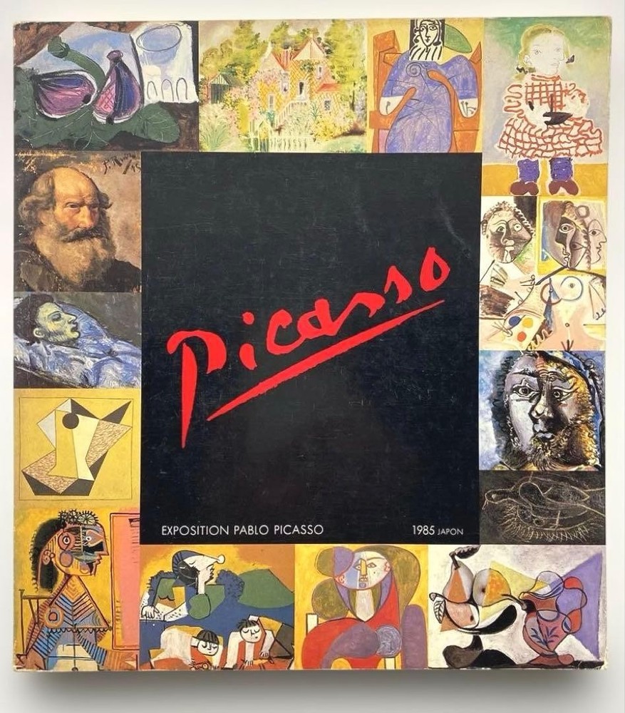 Picasso 1985 Exhibition Catalog Art Book  Vintage Painters Collection