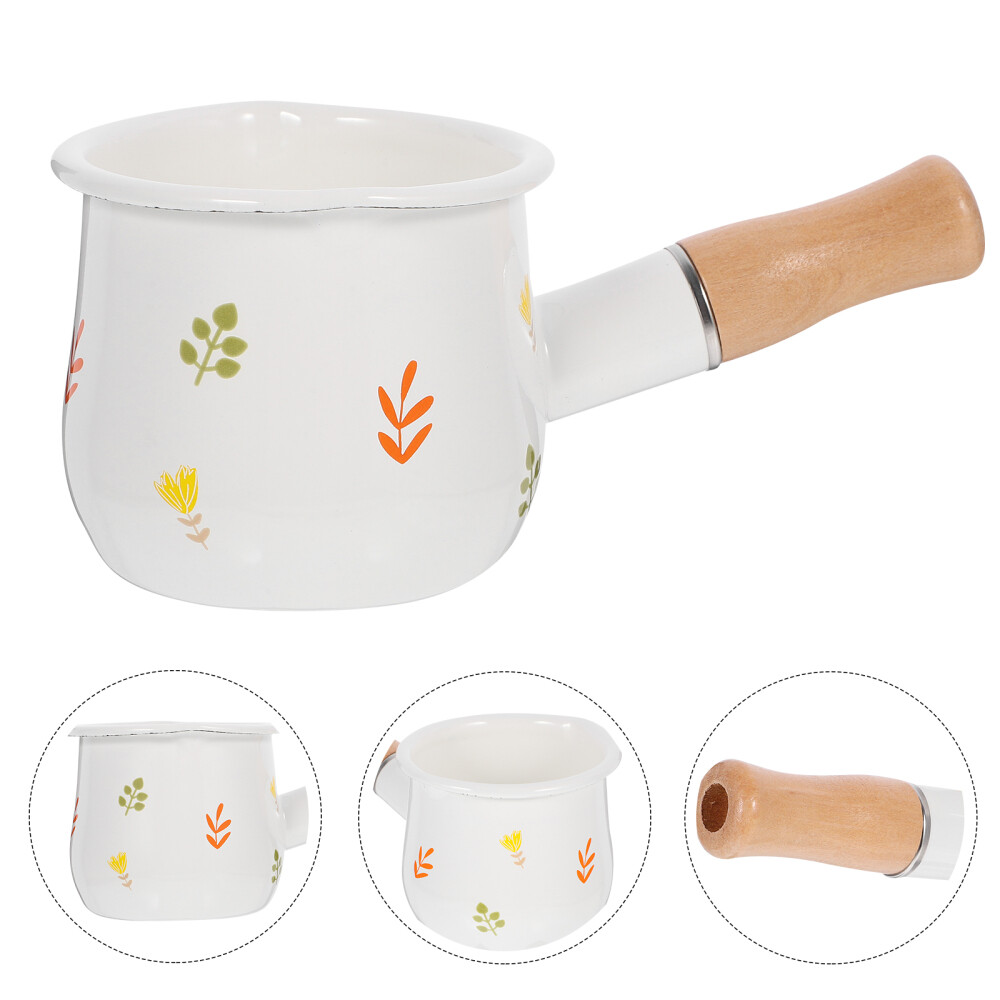 Multi-function Saucepan Small Food Cooking Pot Enamel Food Pot