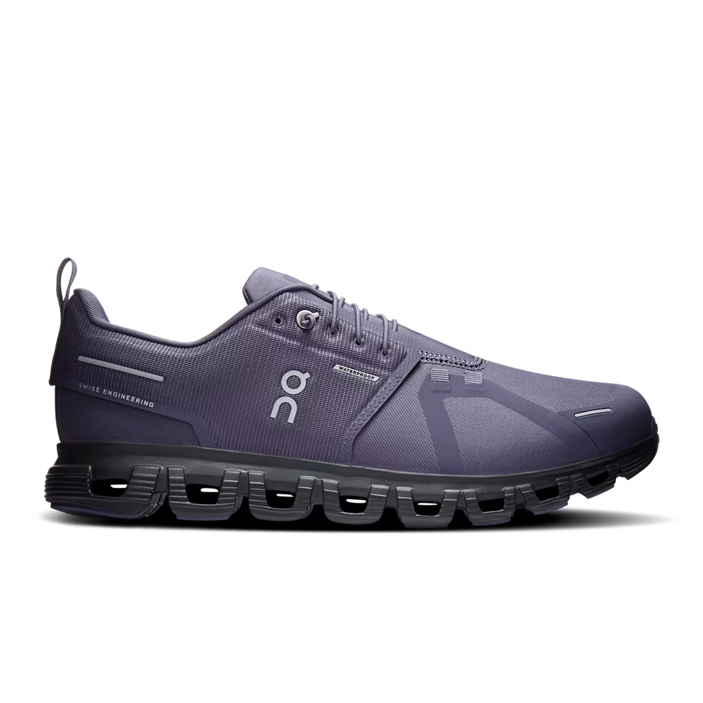 On Men's Cloud 6 Waterproof Color Flint | Black Authentic