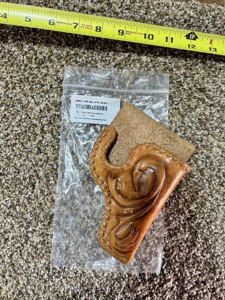 USED Leather Holster for American Double Action .38 Revolver