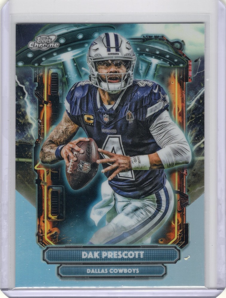 2025 Topps Chrome Cosmic Dak Prescott Extraterrestrial #ET-8