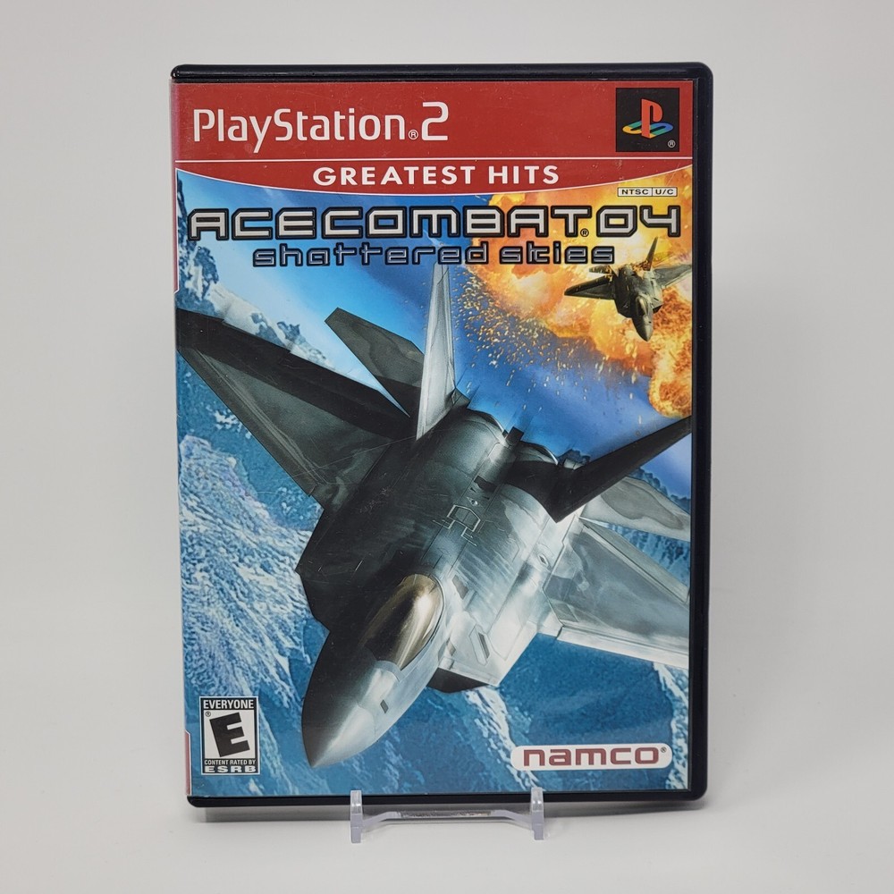 Ace Combat 04: Shattered Skies (PlayStation 2 PS2) Greatest Hits CIB & TESTED-image