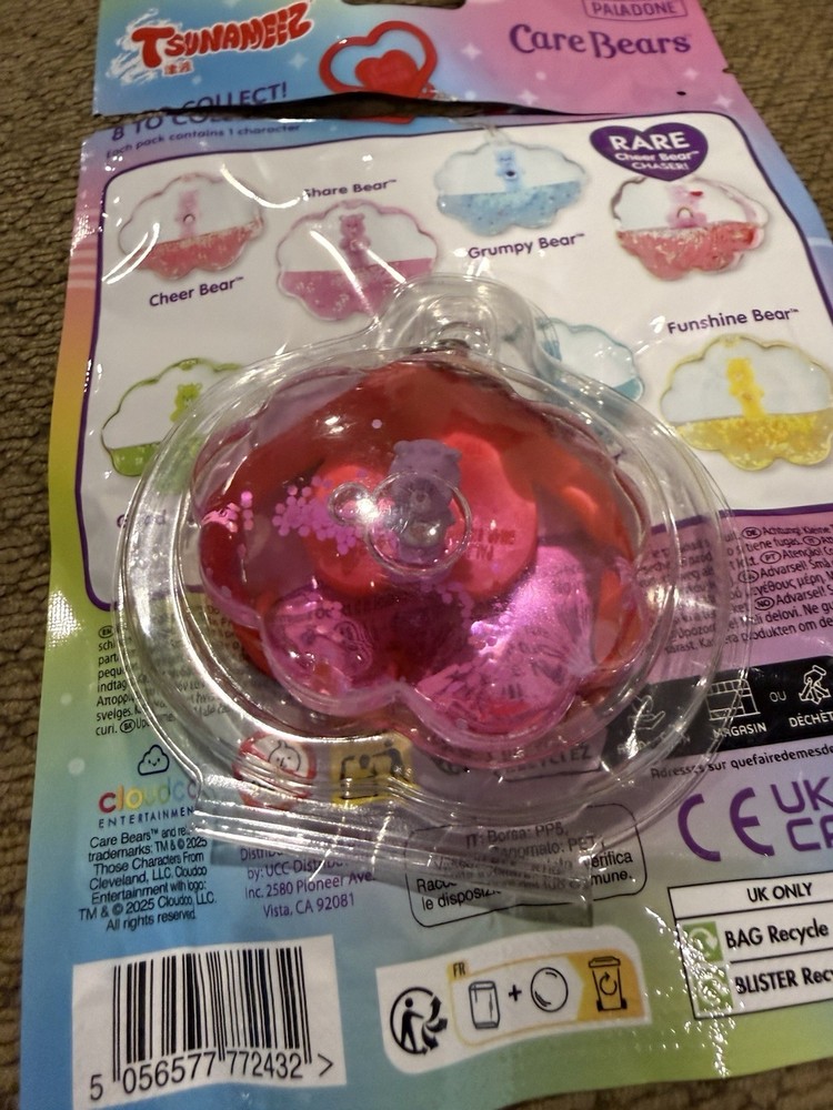 Care Bears Tsunameez Share Bear LikeNew Keychain