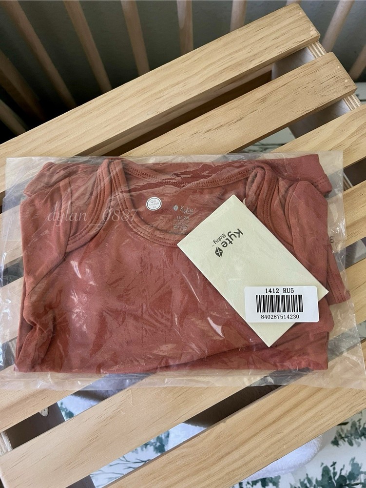 *NIB* Kyte Baby 18-24m Long Sleeve Bodysuit In Rust