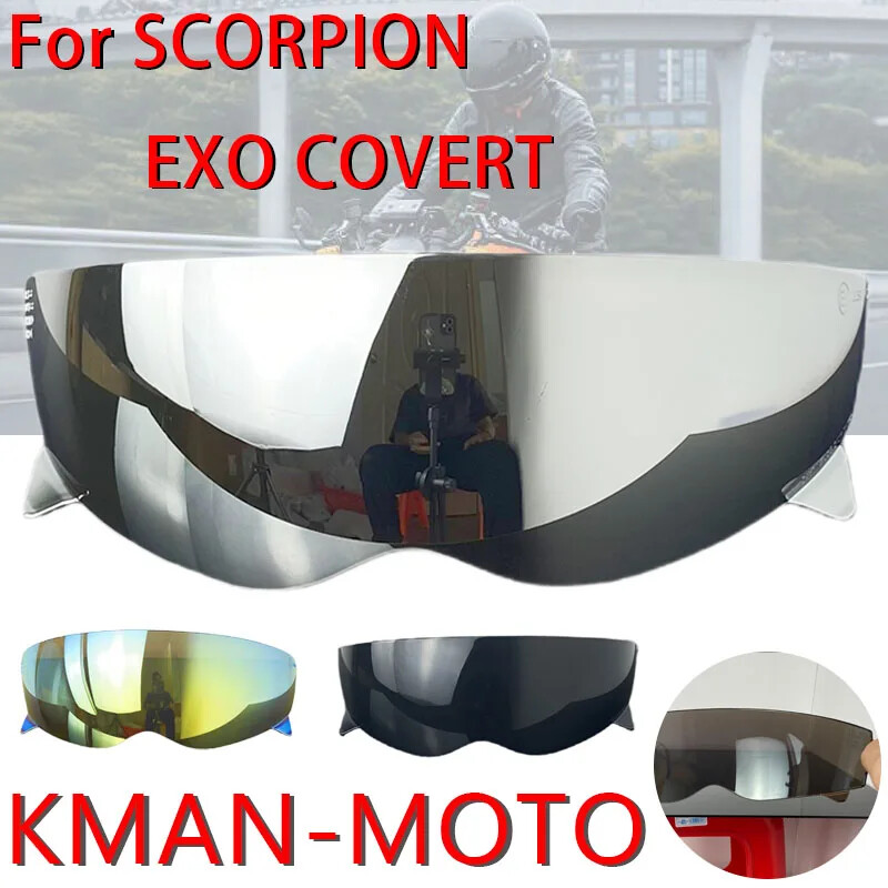 Visor Lens Replacement For Scorpion Exo Combat Covert-X Helmet Shield Anti-UV